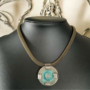 💖 Marjorie Baer SF Mixed Metal Pendant Necklace 💖